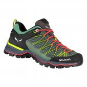 Salewa WS MTN TRAINER LITE GTX feld green/fluo coral + DÁREK DLE VÝBĚRU!