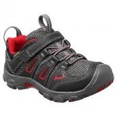 KEEN OAKRIDGE LOW WP K black/tango + DÁREK DLE VÝBĚRU!