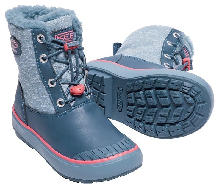 KEEN ELSA BOOT WP K captains blue sugar coral boty obuv.eu